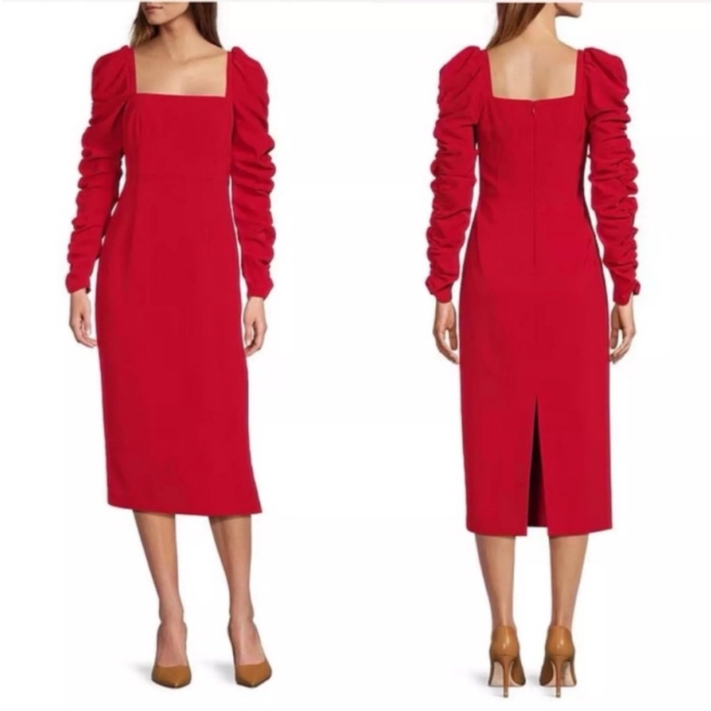 ANTONIO MELANI Red Women's Dress Size 2 - Picture 2 of 9